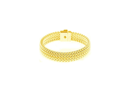 Gold Plated Hip Hop Bracelet